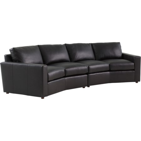 Ashbury 2-Piece Leather Sectional