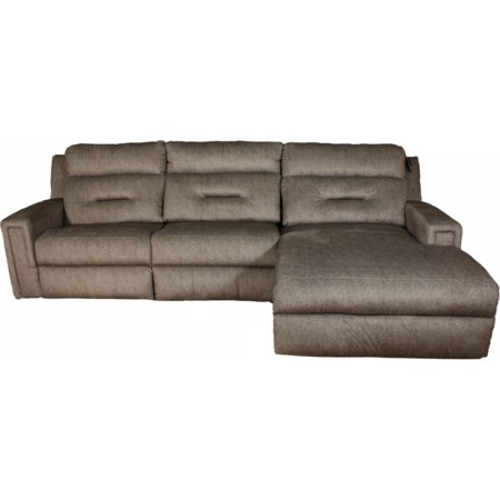 3 Piece Reclining Sectional