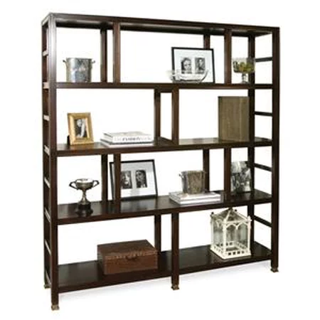 Addison Bookcase with 4 Shelves and Ladder-Like Sides