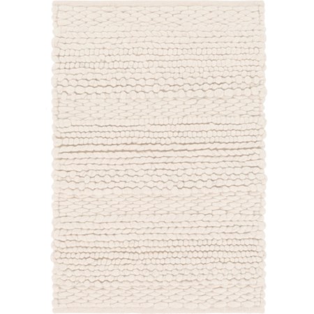 Clifton Ivory Hand Woven 8 X 10 Rug