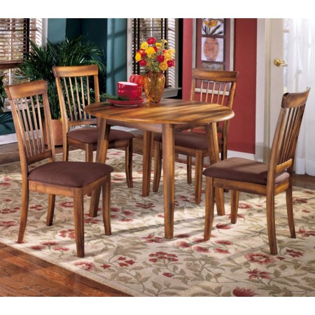 5-Piece Drop Leaf Table & Side Chair Set