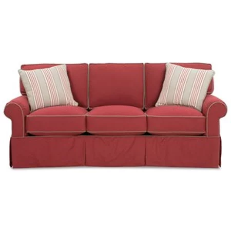 Upholstered Three Seat Sofa