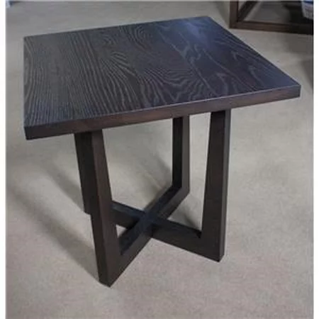 Benchmade Oak Square End Table