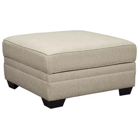 Ottoman with Storage and Reversible Cushion with Tray Top