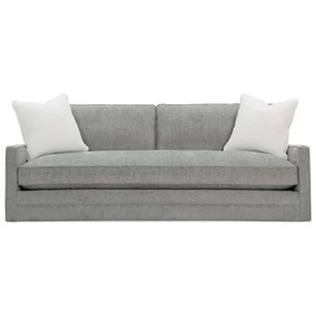 Contemporary Bench Cushion Sofa  