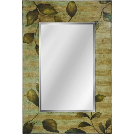 Hand Painted Foil Wall Mirror