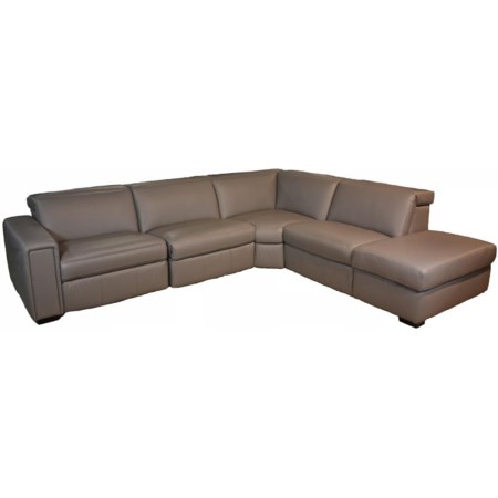 4 Piece Reclining Sectional